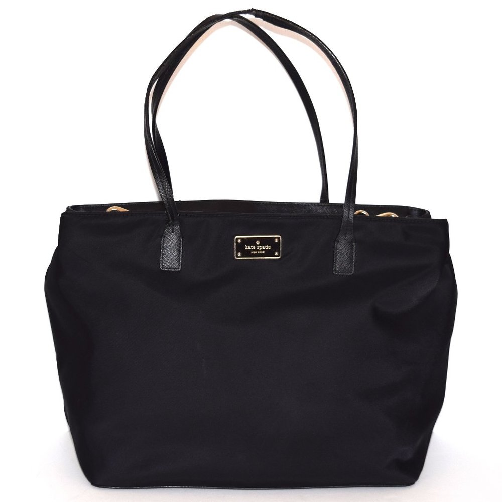 Kate Spade Black Nylon Diaper Bag